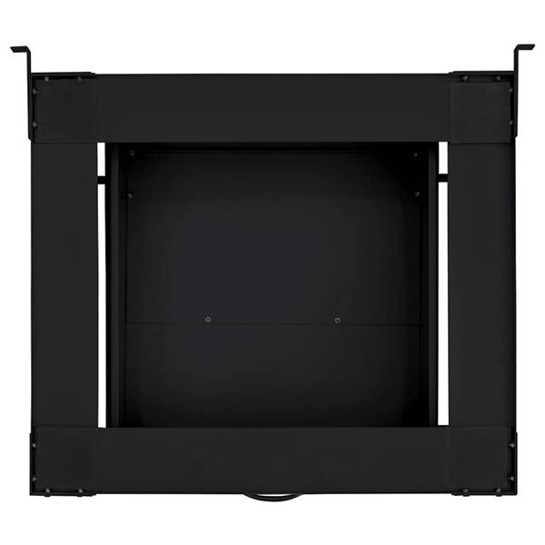 Grote foto vidaxl wasmachine pedestal zwart 64 x 55 x 32 5 cm staal witgoed en apparatuur wasmachines