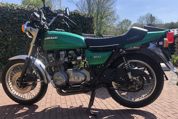 Grote foto kawasaki z 650 b 1977 motoren kawasaki