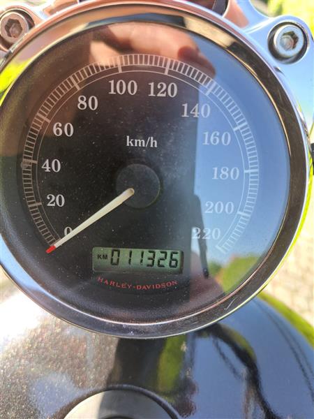 Grote foto harley davidson sportster 883 motoren harley davidson