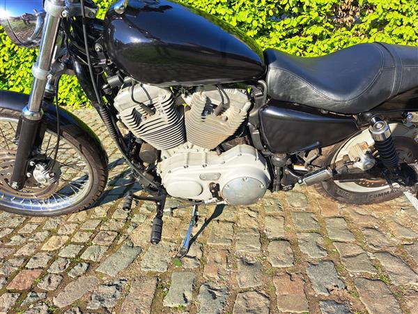 Grote foto harley davidson sportster 883 motoren harley davidson