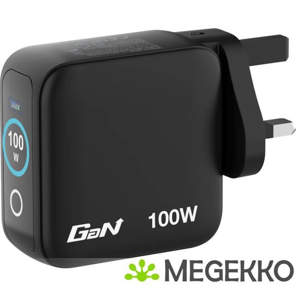 Grote foto verbatim mini gan oplader 100w met display computers en software overige