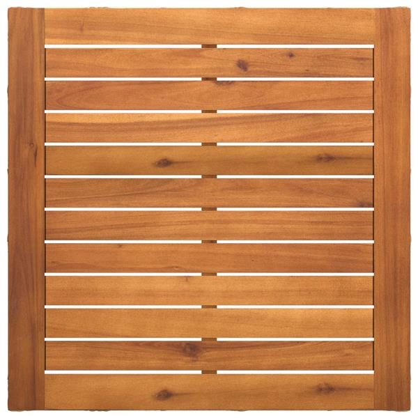 Grote foto vidaxl tuinstafel naturel 55 x 55 x 37 cm pe rattan en glas tuin en terras tuinmeubelen