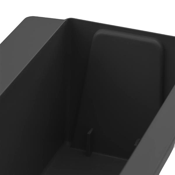 Grote foto vidaxl bloembakken voor euro pallets 12 pcs zwart 36 x 13 5 x 9 5 cm tuin en terras overige tuin en terras