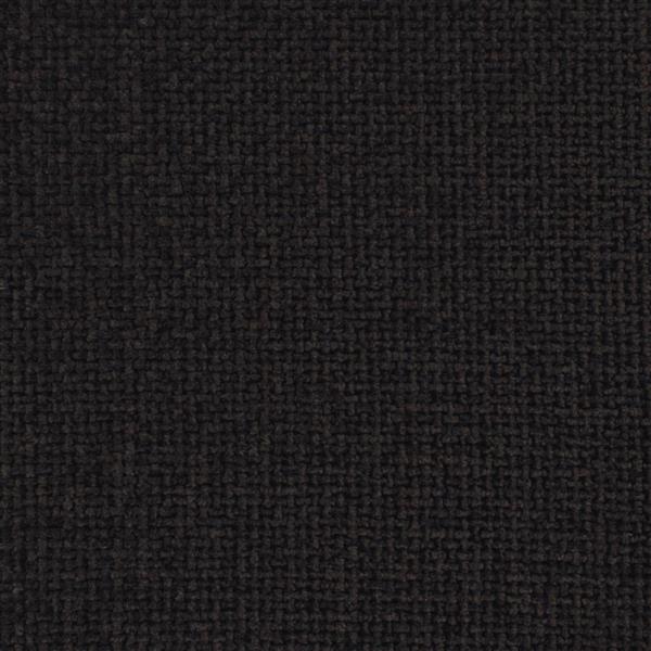 Grote foto vidaxl bank zwart 76 x 81 x 87 5 cm polyester huis en inrichting bankstellen