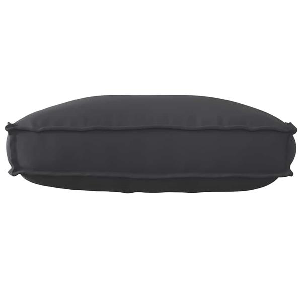 Grote foto vidaxl kussen zwart 70 x 40 x 12 cm oxford stof huis en inrichting woningdecoratie