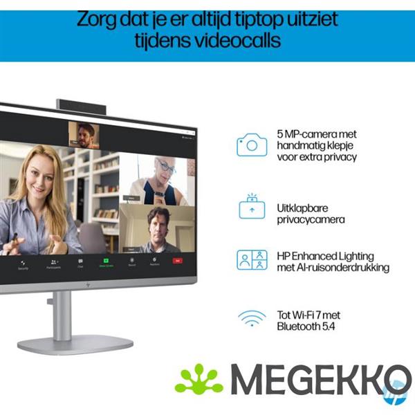 Grote foto hp omnistudio x 27 cs0016nd 27 intel core ultra 5 all in one pc computers en software overige computers en software