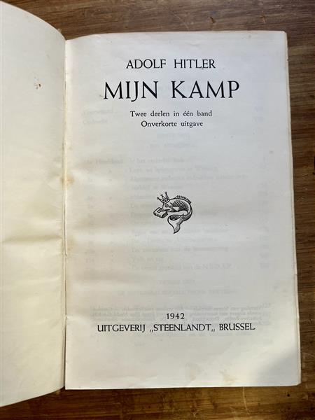 Grote foto mijn kamp 1942 boeken oorlog en militair