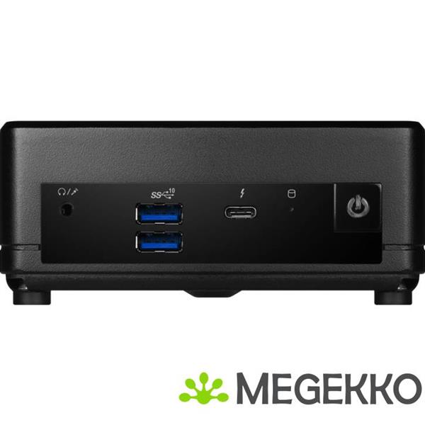Grote foto msi cubi 5 12m 458eu i core i5 1235u w11 pro mini pc computers en software overige computers en software