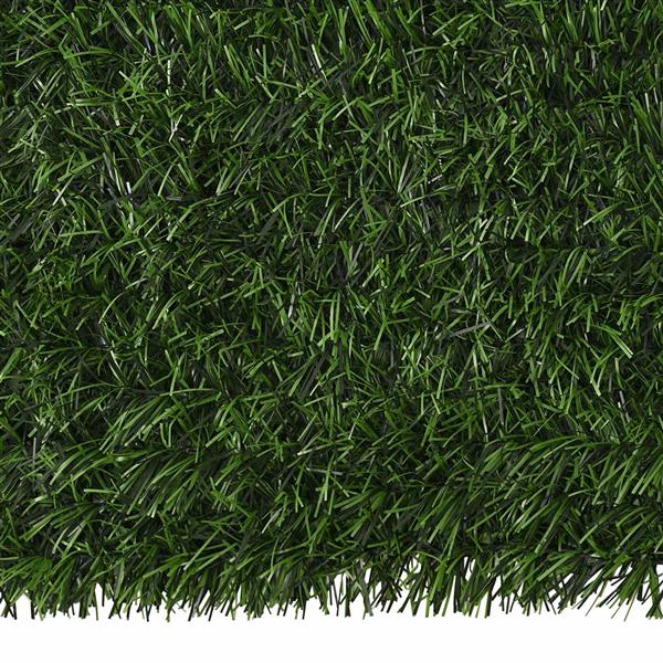 Grote foto vidaxl kunstmatige omheining lichtgroen 1 x 3 m pvc en staal tuin en terras sierplanten