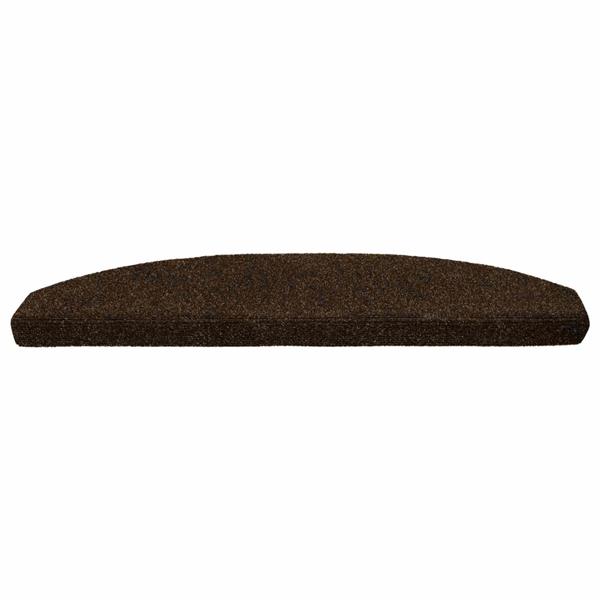 Grote foto vidaxl zelfklevende trapmatten 15 pcs bruin 80 x 24 5 x 3 5 cm huis en inrichting overige huis en inrichting