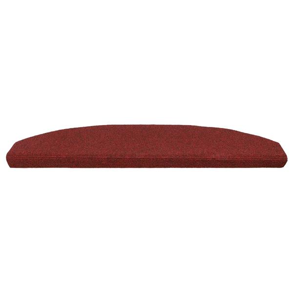Grote foto vidaxl zelfklevende trapmatten 15 pcs bordeaux rood 80 x 24 5 x 3 5 cm huis en inrichting overige huis en inrichting