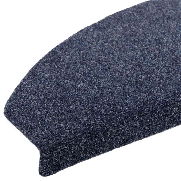 Grote foto vidaxl zelfklevende trapmatten 15 pcs blauw 80 x 24 5 x 3 5 cm huis en inrichting overige huis en inrichting