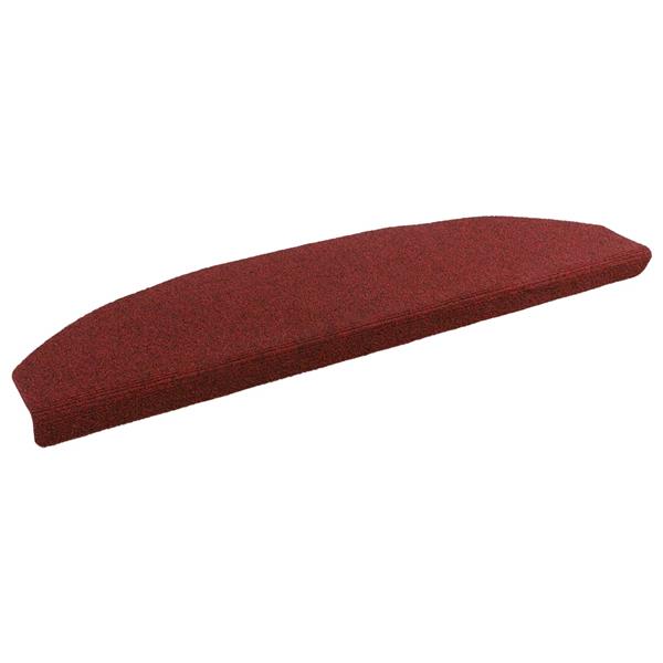 Grote foto vidaxl zelfklevende trapmatten 15 pcs bordeaux rood 80 x 24 5 x 3 5 cm huis en inrichting overige huis en inrichting