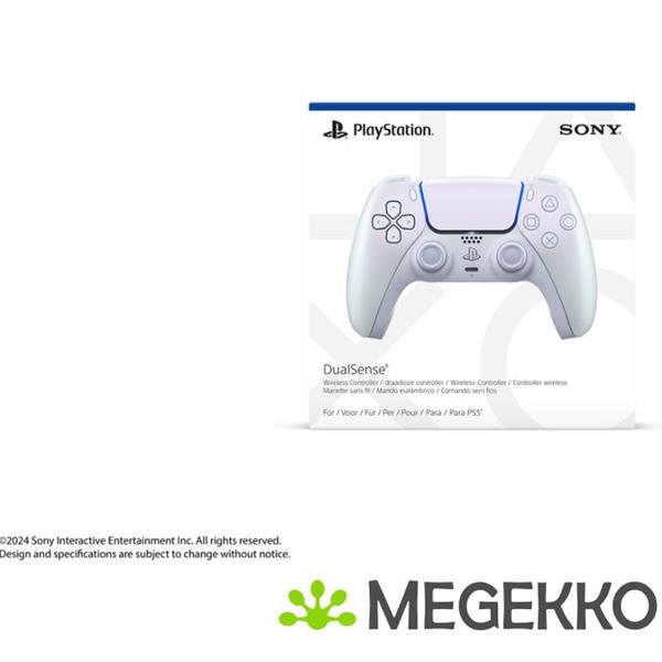 Grote foto sony dualsense wireless controller voor ps5 mac pc ios in parelmoer computers en software overige computers en software