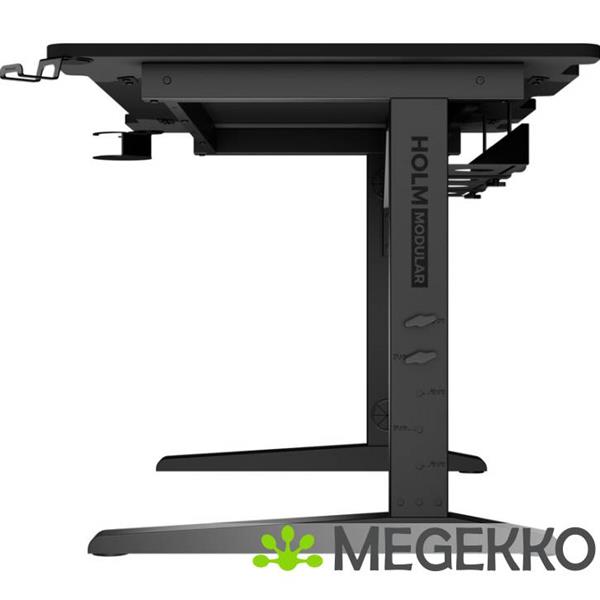 Grote foto genesis nds 2248 holm modular 120 gamebureau in zwart huis en inrichting stoelen