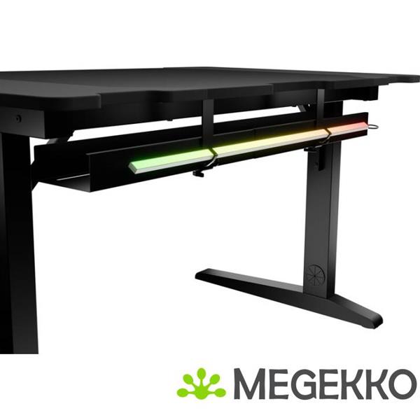 Grote foto genesis nds 2248 holm modular 120 gamebureau in zwart huis en inrichting stoelen