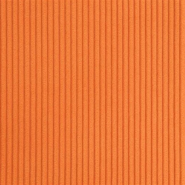 Grote foto vidaxl beklede bank met rugleuning oranje 110 x 60 x 76 cm katoen stof huis en inrichting overige huis en inrichting