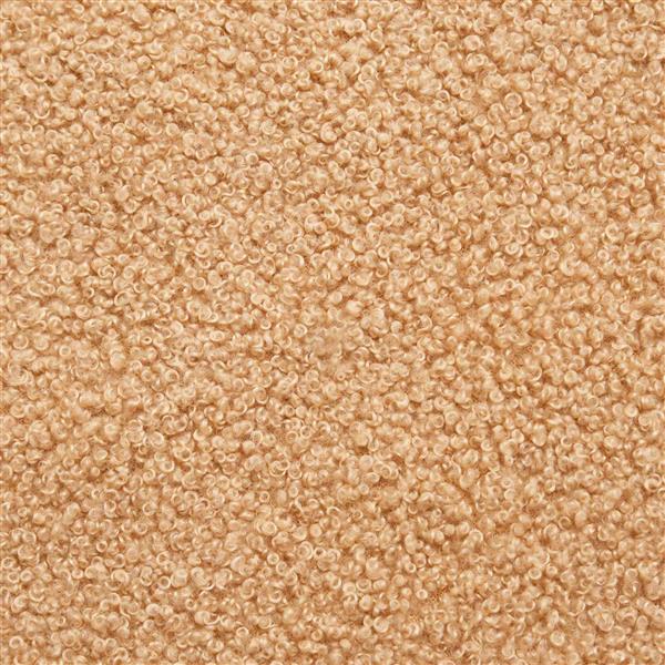 Grote foto vidaxl beklede bank met rugleuning beige 110 x 60 x 76 cm boucl huis en inrichting overige huis en inrichting