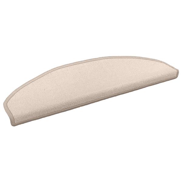 Grote foto vidaxl zelfklevende trapmatten 15 pcs taupe 80 x 24 5 x 3 5 cm huis en inrichting overige huis en inrichting