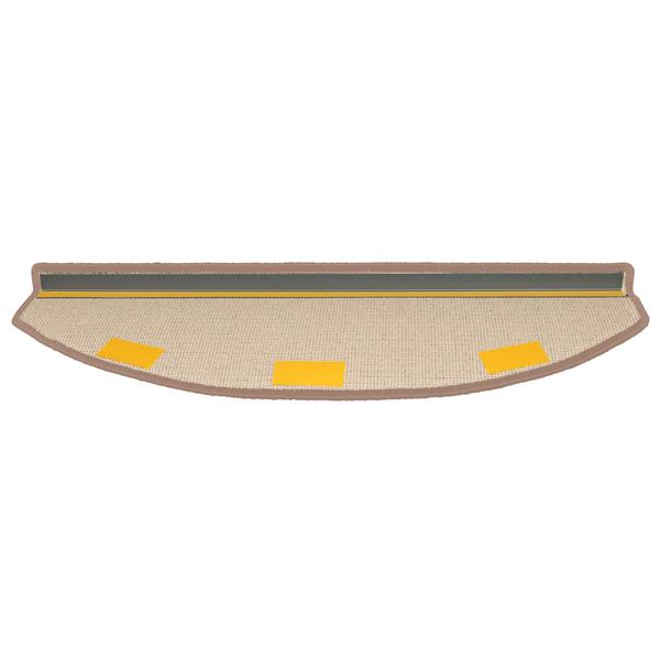 Grote foto vidaxl zelfklevende trapmatten 15 pcs licht bruin 80 x 24 5 x 3 5 cm huis en inrichting overige huis en inrichting
