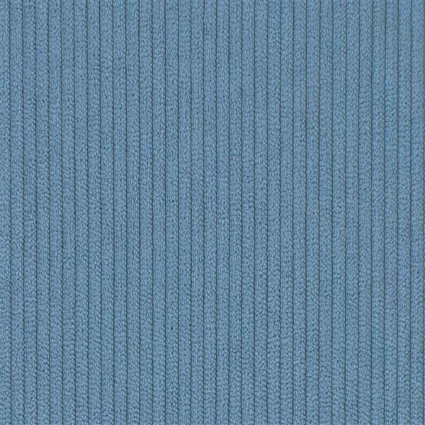 Grote foto vidaxl beklede bank met rugleuning blauw 110 x 60 x 76 cm katoen stof huis en inrichting overige huis en inrichting