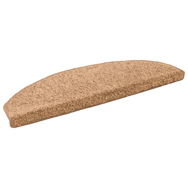 Grote foto vidaxl zelfklevende trapmatten 15 pcs beige 80 x 24 5 x 3 5 cm huis en inrichting overige huis en inrichting
