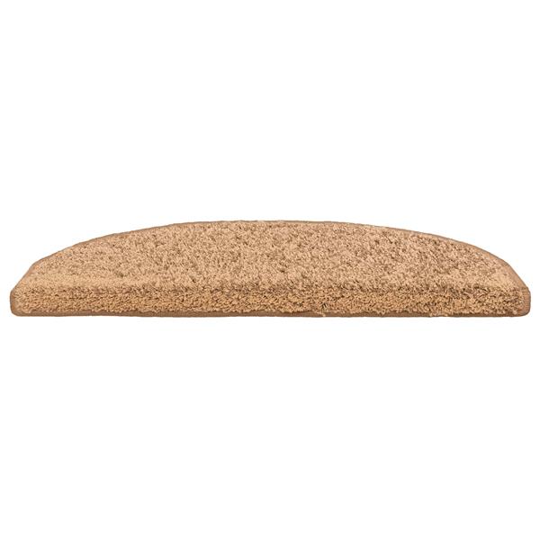 Grote foto vidaxl zelfklevende trapmatten 15 pcs beige 80 x 24 5 x 3 5 cm huis en inrichting overige huis en inrichting