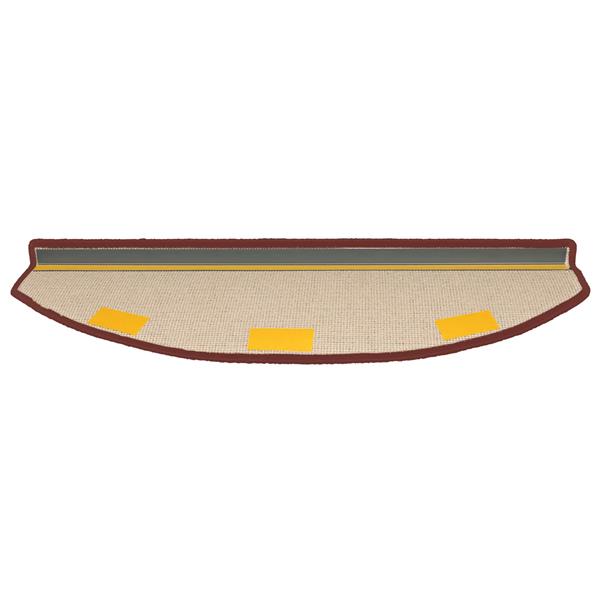 Grote foto vidaxl zelfklevende trapmatten 15 pcs bordeaux rood 80 x 24 5 x 3 5 cm huis en inrichting overige huis en inrichting