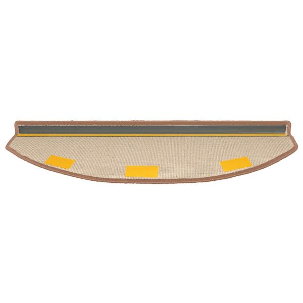 Grote foto vidaxl zelfklevende trapmatten 15 pcs bruin 80 x 24 5 x 3 5 cm huis en inrichting overige huis en inrichting