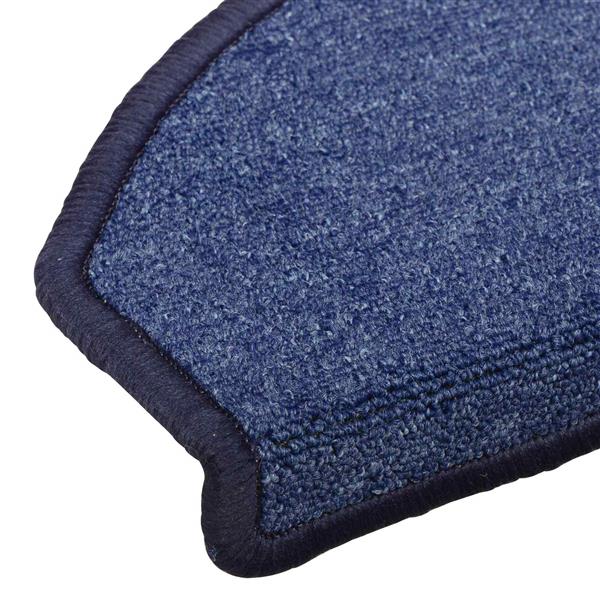 Grote foto vidaxl zelfklevende trapmatten 15 pcs blauw 80 x 24 5 x 3 5 cm huis en inrichting overige huis en inrichting