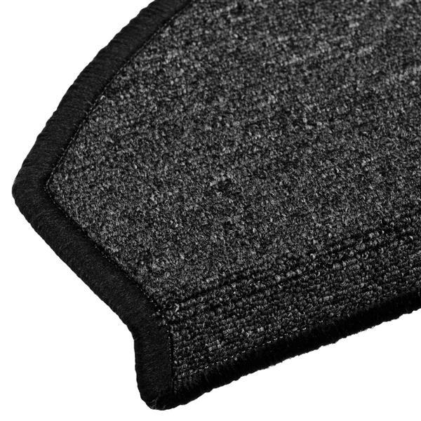 Grote foto vidaxl zelfklevende trapmatten 15 pcs antracietkleurig vilt 100 pp huis en inrichting overige huis en inrichting