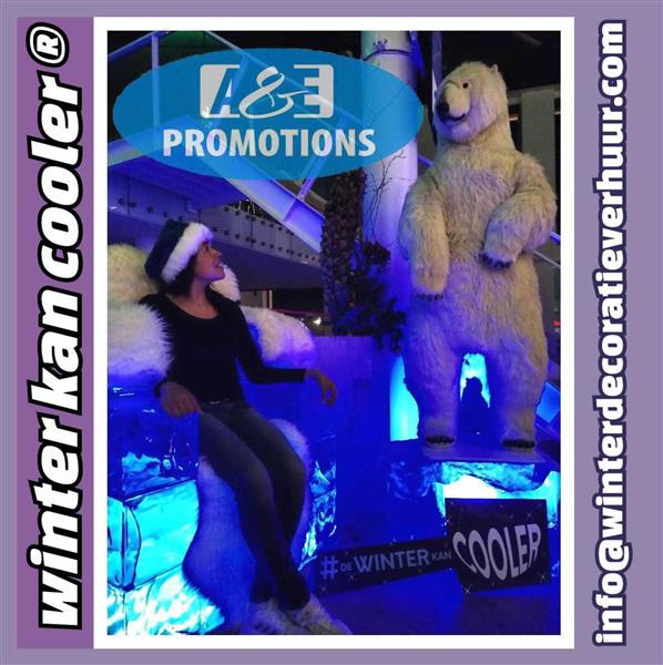 Grote foto verhuur winterwonderland props ijsberen etc. diversen overige diversen