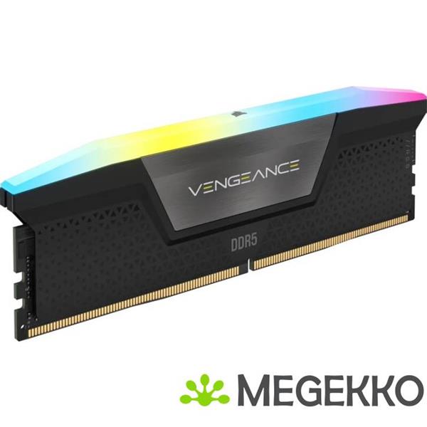 Grote foto corsair ddr5 vengeance rgb 2x32gb 6000 computers en software harde schijven