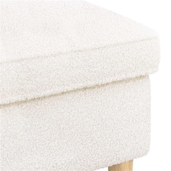 Grote foto vidaxl voetenbank cr mekleurig 55 x 35 x 41 cm boucl huis en inrichting stoelen
