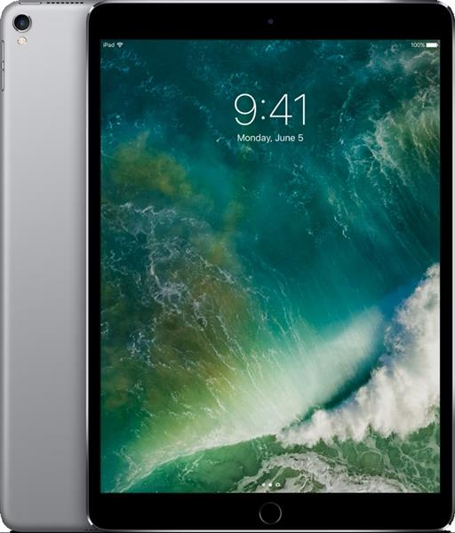 Grote foto apple ipad pro 64gb 10.5 inch model 2017 zwart wifi 4g ex demo garantie telecommunicatie ipad