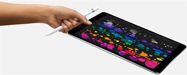 Grote foto apple ipad pro 64gb 10.5 inch model 2017 zwart wifi 4g ex demo garantie telecommunicatie ipad