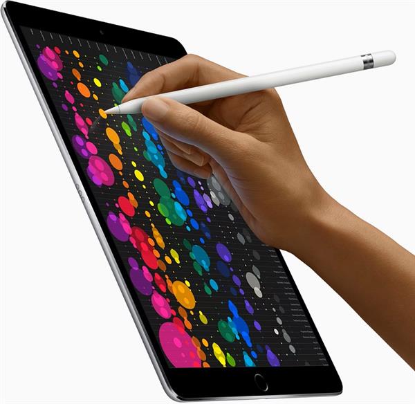 Grote foto apple ipad pro 64gb 10.5 inch model 2017 zwart wifi 4g ex demo garantie telecommunicatie ipad