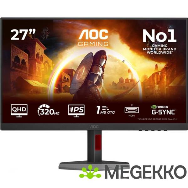 Grote foto aoc g4 q27g4sru 27 qhd 320hz ips monitor computers en software overige computers en software