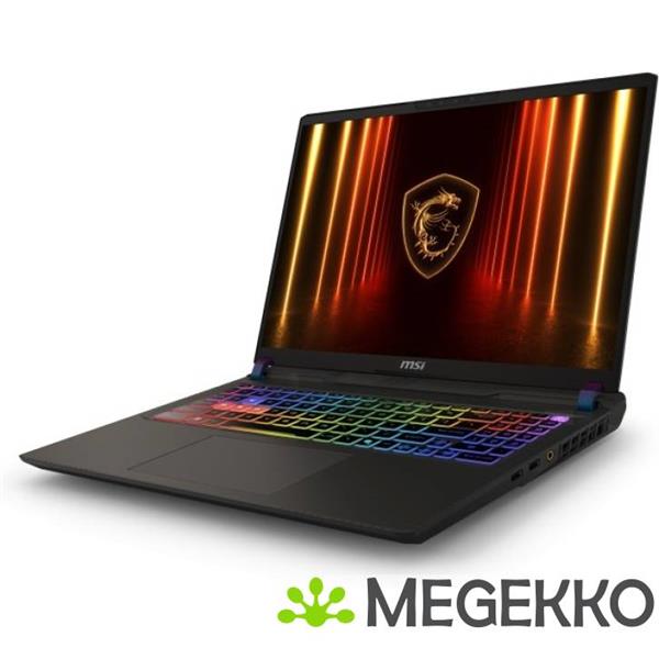 Grote foto msi vector a16 hx a8wig 025nl 16 ryzen 9 rtx 5080 gaming laptop computers en software overige computers en software