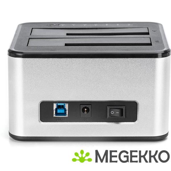 Grote foto digitus da 71540 2 basisstation voor opslagstations usb 3.2 gen 1 3.1 gen 1 type b zwart wit computers en software harde schijven