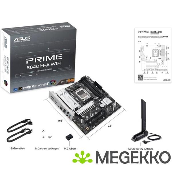 Grote foto asus prime b840m a wifi computers en software moederborden
