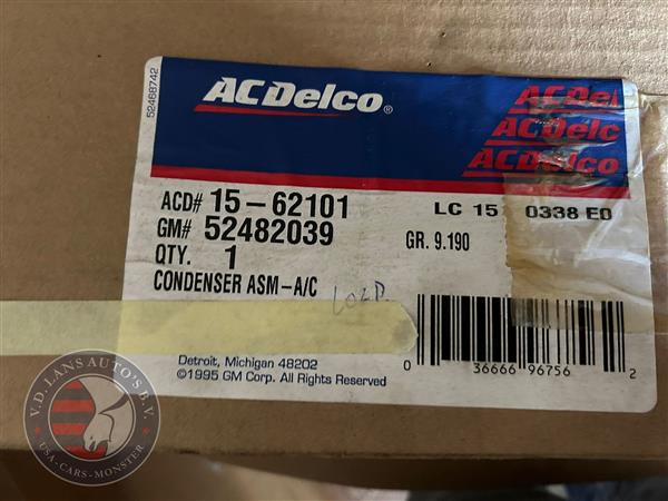 Grote foto acdelco airco condensor 15 62101 gm 52482039 auto onderdelen overige auto onderdelen