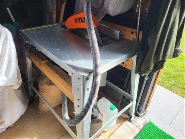 Grote foto atika zaagtafel 2kw zaagblad 315 x3mm doe het zelf en verbouw zaagmachines