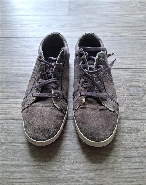 Grote foto vintage grijze tommy hilfiger sneakers 43 5 kleding heren schoenen