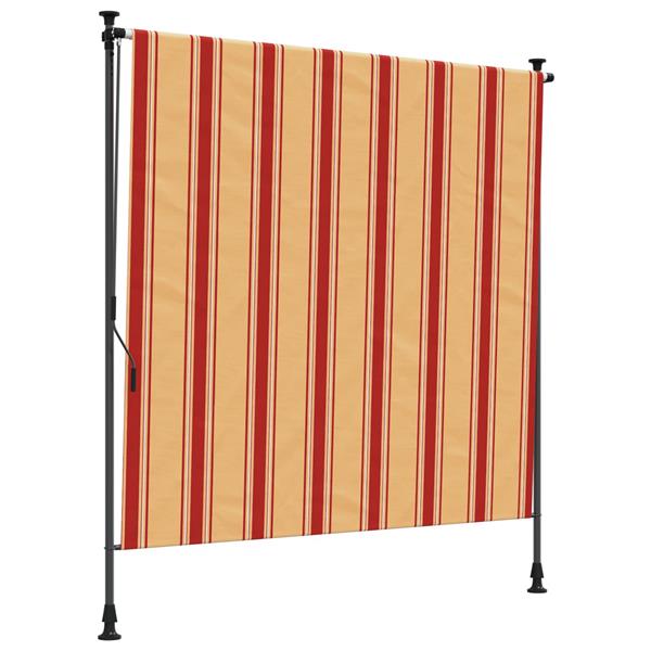 Grote foto vidaxl buiten rolgordijn multikleur 150 x 270 cm tuin en terras overige tuin en terras