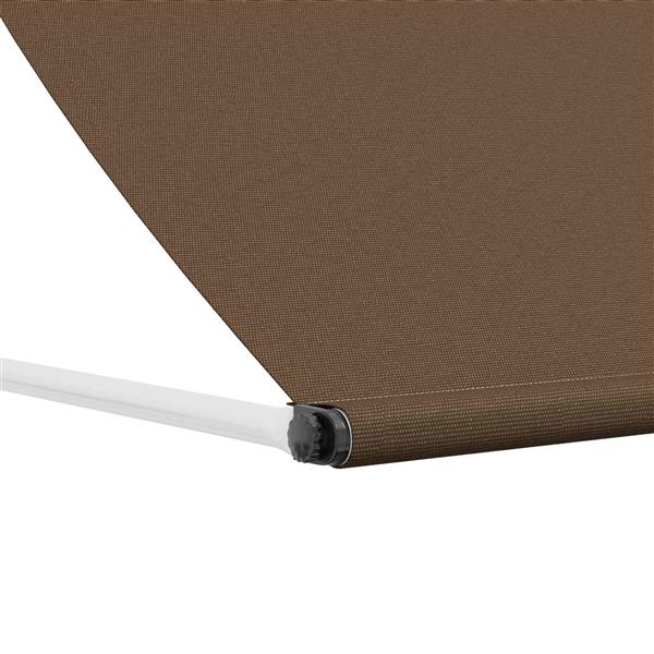 Grote foto vidaxl markies taupe 300 x 150 cm 180 g m polyester met pu coating tuin en terras overige tuin en terras