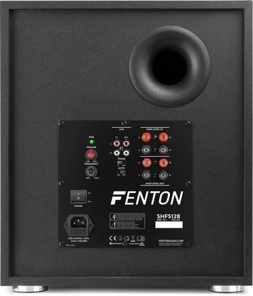 Grote foto fenton actieve subwoofer muziek en instrumenten speakers