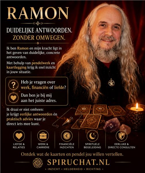 Grote foto paragnost ramon duidelijke antwoorden paranormaal paragnosten