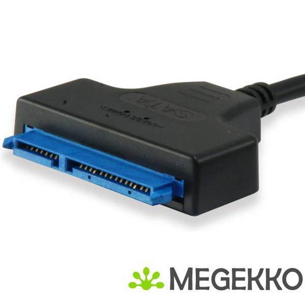 Grote foto equip 133456 usb type c sata zwart kabeladapter verloopstukje computers en software harde schijven