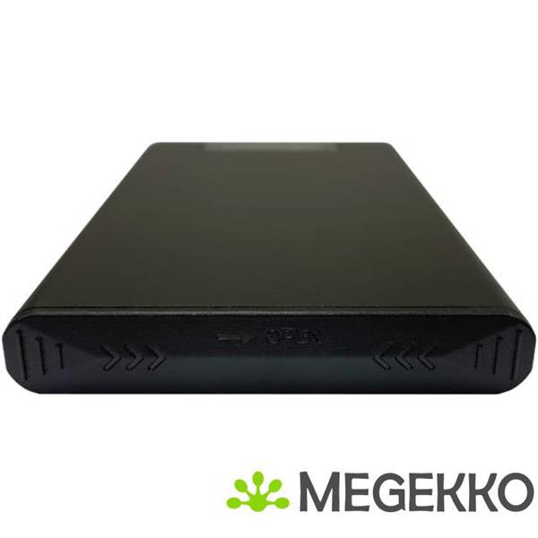 Grote foto lc power lc 25u3 c4 behuizing voor opslagstations hdd ssd behuizing zwart 2.5 stroomvoorziening vi computers en software behuizingen en kasten